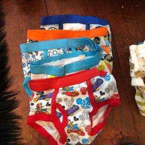 never used Disney underwear